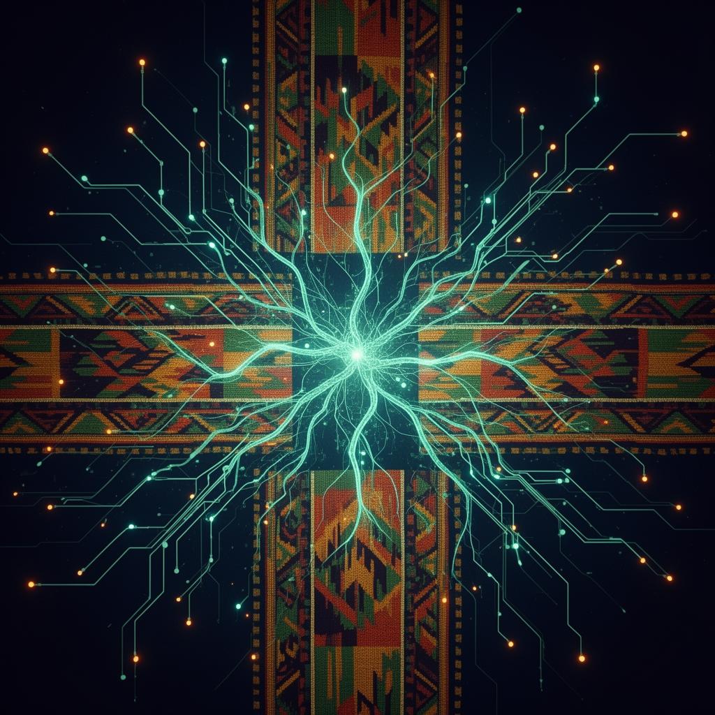 Neural network meets Kente patterns — Espritia